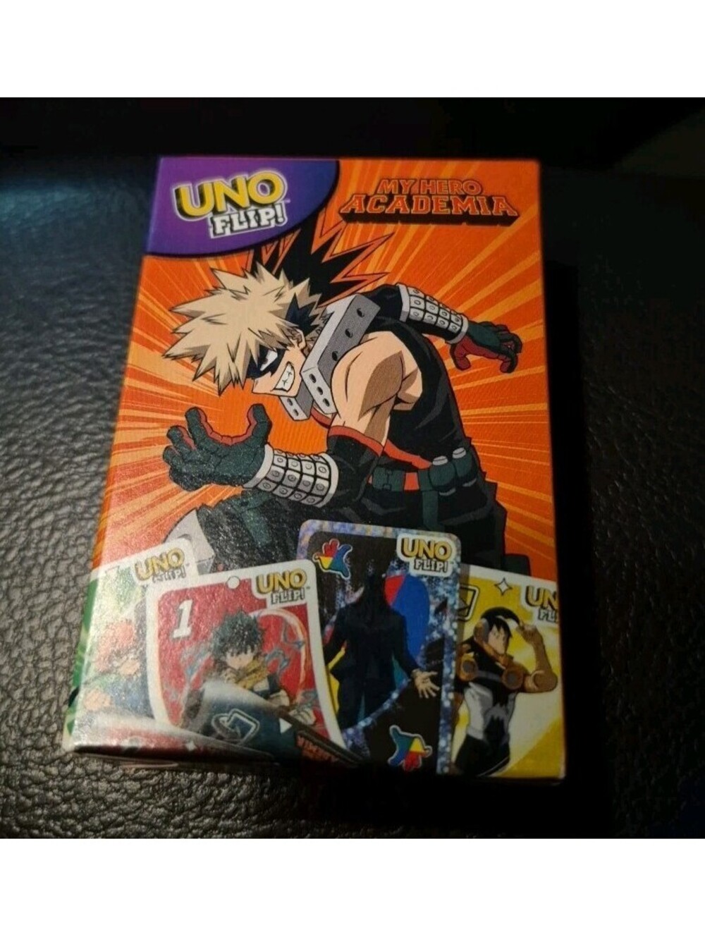 2026 McDonald's Toy UNO Flip! Anime MY HERO ACADEMIA Bakugo Canada NEW Cards